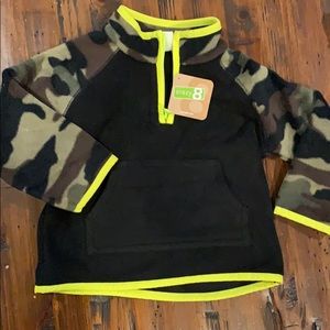 Boys Camo Pullover